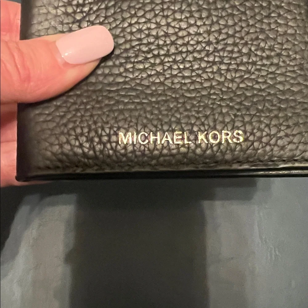MICHAEL KORS MENS SMALL ID & CARD CASE COLOR BLK